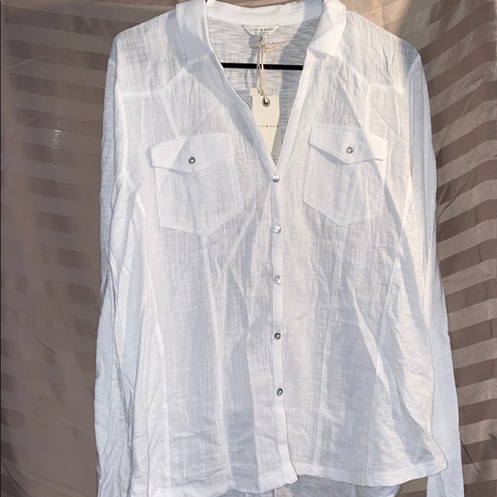 Long sleeve blouse
